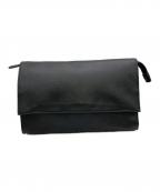 ear PAPILLONNERイアパピヨネ）の古着「バッグ ワイドテープショルダーバッグ」｜ブラック