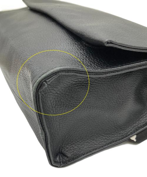 ear PAPILLONNER（イアパピヨネ）ear PAPILLONNER (イアパピヨネ) バッグ ワイドテープショルダーバッグ ブラックの古着・服飾アイテム