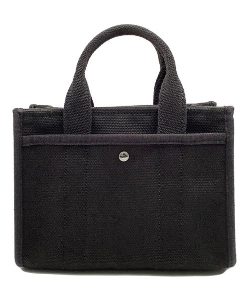COACH（コーチ）COACH (コーチ) カーゴトートバッグ キャンバス ブラックの古着・服飾アイテム
