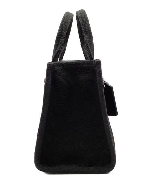COACH（コーチ）COACH (コーチ) カーゴトートバッグ キャンバス ブラックの古着・服飾アイテム