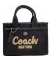 COACH（コーチ）の古着「カーゴトートバッグ キャンバス」｜ブラック