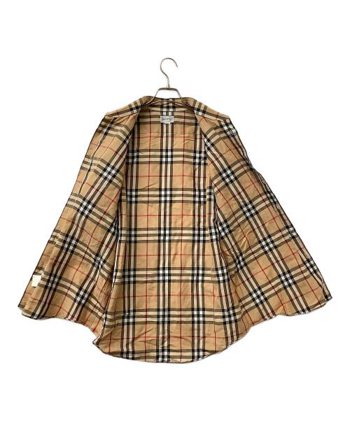 Burberry's（バーバリーズ）Burberry's (バーバリー) 半袖シャツ ノバチェック柄シャツ ベージュ サイズ:Largeの古着・服飾アイテム