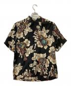 Dry Bonesドライボーンズ）の古着「シャツ アロハシャツ」｜ブラック