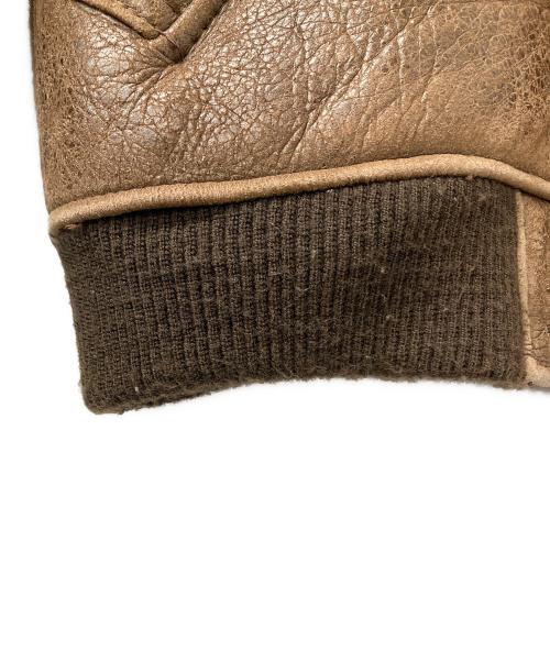 Schott（ショット）Schott (ショット) B-6フライトジャケット ブラウン サイズ:40の古着・服飾アイテム