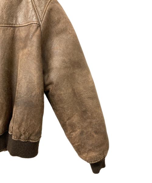 Schott（ショット）Schott (ショット) B-6フライトジャケット ブラウン サイズ:40の古着・服飾アイテム