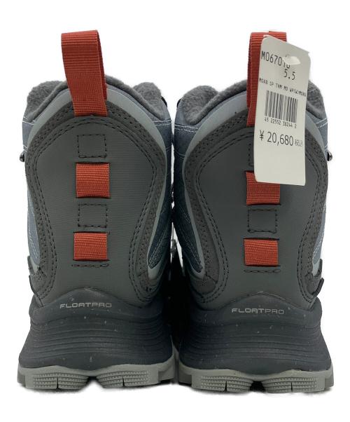 MERRELL（メレル）MERRELL (メレル) ハイキングブーツ MOAB SPEED THERMO MID WP グレー サイズ:CM 22.5の古着・服飾アイテム