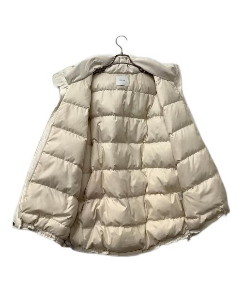 Spick and Span（スピックアンドスパン）Spick and Span (スピックアンドスパン) ダウンジャケット 撥水フーデッドダウンハーフコート アイボリー サイズ:38の古着・服飾アイテム