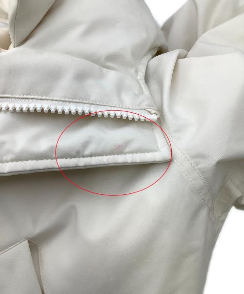 Spick and Span（スピックアンドスパン）Spick and Span (スピックアンドスパン) ダウンジャケット 撥水フーデッドダウンハーフコート アイボリー サイズ:38の古着・服飾アイテム