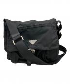 PRADAプラダ）の古着「ショルダーバッグ」｜ブラック