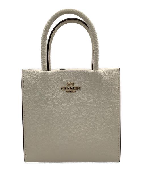 COACH（コーチ）COACH (コーチ) 2WAYバッグ ホワイト ホワイトの古着・服飾アイテム