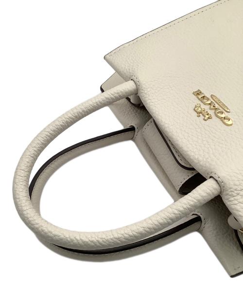 COACH（コーチ）COACH (コーチ) 2WAYバッグ ホワイト ホワイトの古着・服飾アイテム