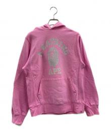 A BATHING APE（ア ベイシング エイプ）の古着「A BATHING APE　パーカー」｜ピンク
