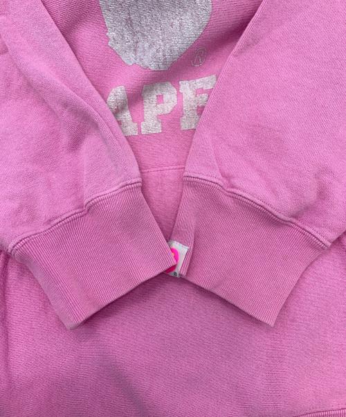 A BATHING APE（ア ベイシング エイプ）A BATHING APE (ア ベイシング エイプ) A BATHING APE　パーカー ピンク サイズ:不明の古着・服飾アイテム