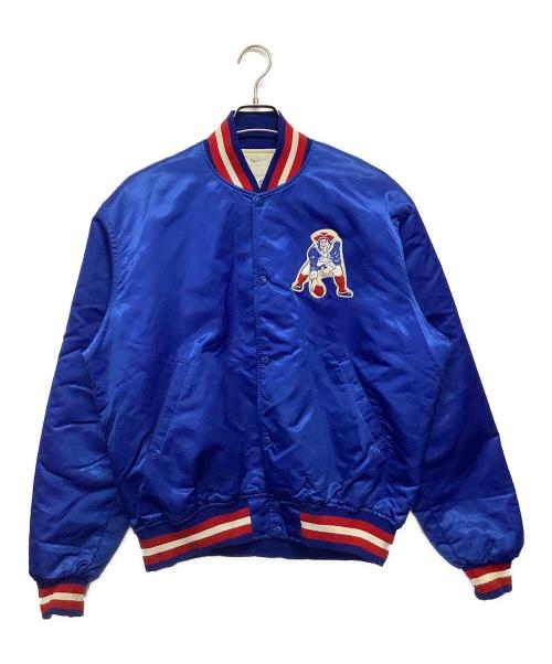 STARTER（スターター）STARTER (スターター) スタジャン　STARTER 　NFLペイトリオッツ ネイビー サイズ:Lの古着・服飾アイテム