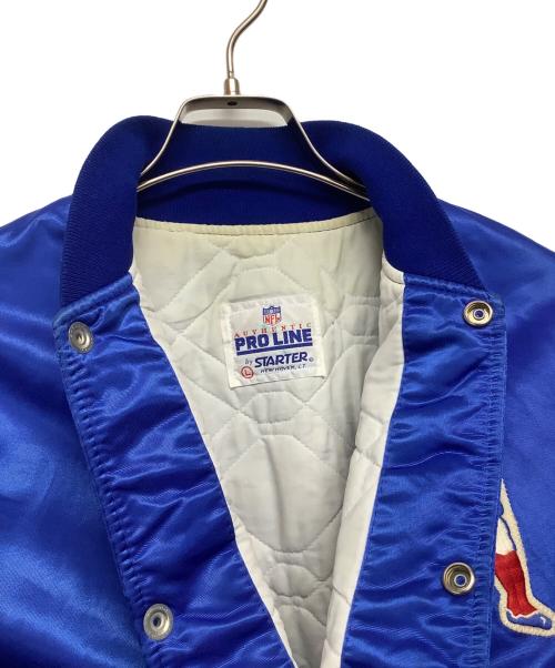 STARTER（スターター）STARTER (スターター) スタジャン　STARTER 　NFLペイトリオッツ ネイビー サイズ:Lの古着・服飾アイテム