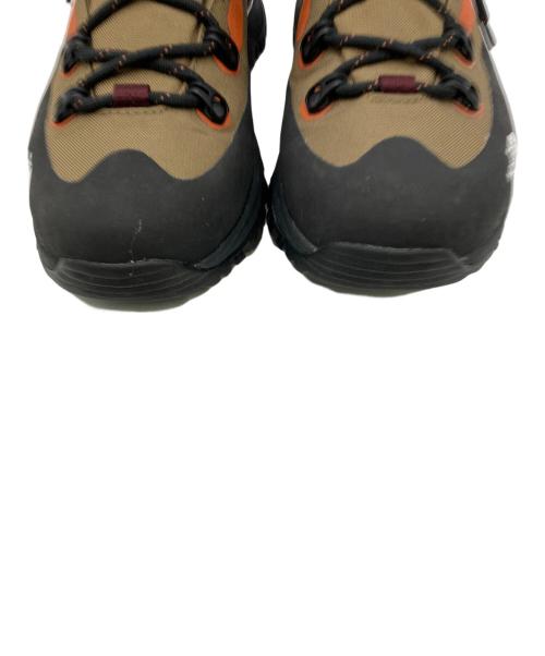THE NORTH FACE（ザ ノース フェイス）THE NORTH FACE (ザ ノース フェイス) トレッキングシューズ Creston Hike Mid WP パープル×カーキ サイズ:CM 23.5の古着・服飾アイテム