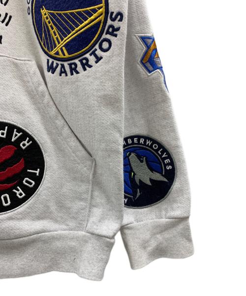 NBA（エヌビーエー）NBA (エヌビーエー) NBA　パーカー グレー サイズ:Mの古着・服飾アイテム