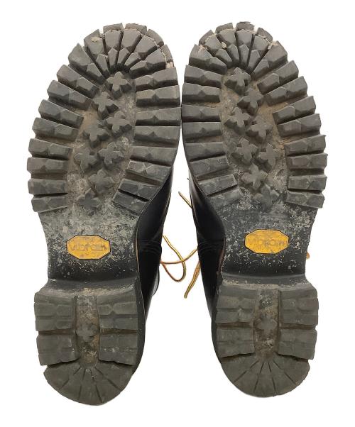 RED WING（レッドウィング）RED WING (レッドウィング) レースアップブーツ ロガーブーツ ブラック サイズ:USA 9 1/2の古着・服飾アイテム