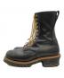 RED WING (レッドウィング) レースアップブーツ ロガーブーツ ブラック サイズ:USA 9 1/2：23000円