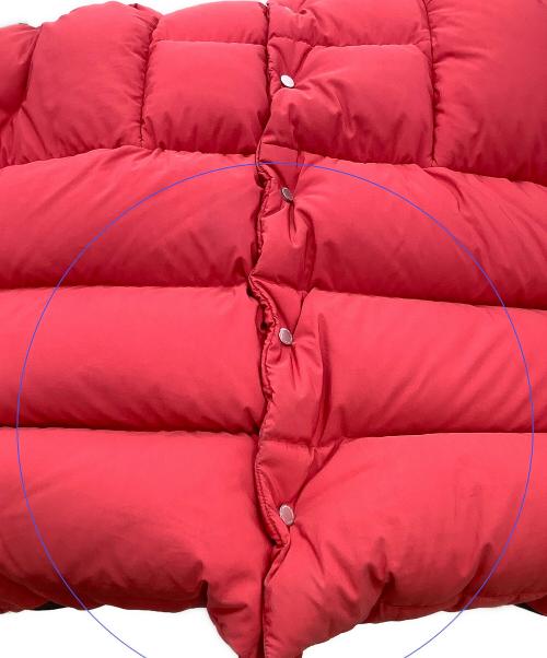 Yeti（イエティ）Yeti (イエティ) ダウンコート Crystal down レッド サイズ:LARGEの古着・服飾アイテム