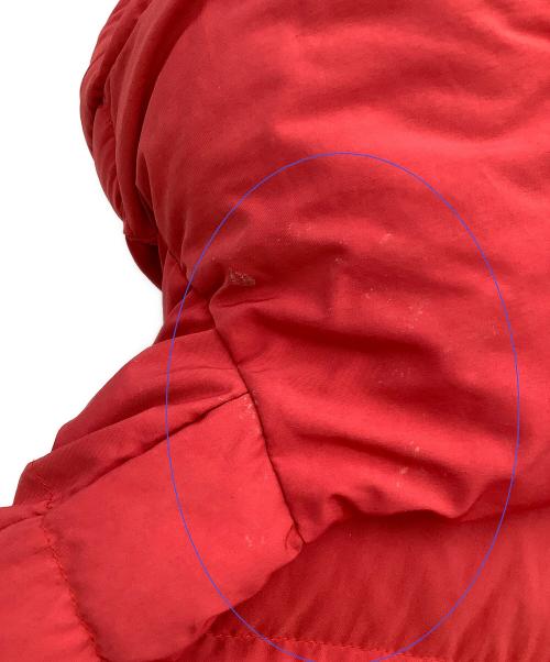 Yeti（イエティ）Yeti (イエティ) ダウンコート Crystal down レッド サイズ:LARGEの古着・服飾アイテム