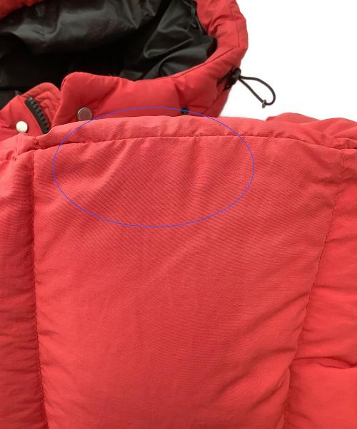 Yeti（イエティ）Yeti (イエティ) ダウンコート Crystal down レッド サイズ:LARGEの古着・服飾アイテム