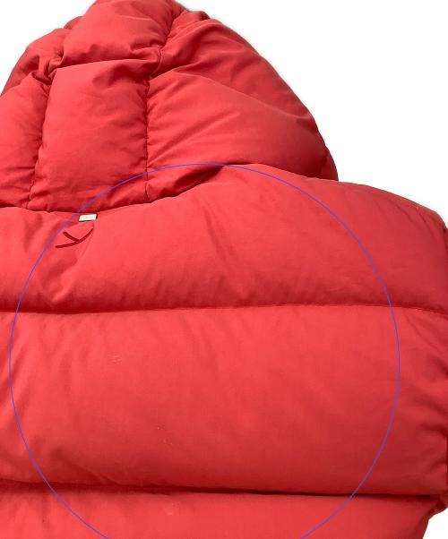 Yeti（イエティ）Yeti (イエティ) ダウンコート Crystal down レッド サイズ:LARGEの古着・服飾アイテム