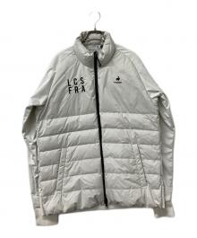 NANGA×le coq sportif（ナンガ×ルコックスポルティフ）の古着「ダウンジャケット」｜アイボリー