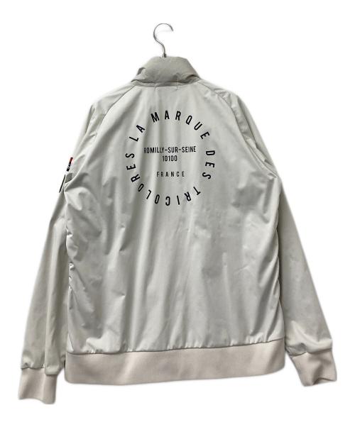 NANGA（ナンガ）NANGA (ナンガ) le coq sportif (ルコックスポルティフ) ダウンジャケット アイボリー サイズ:LLの古着・服飾アイテム