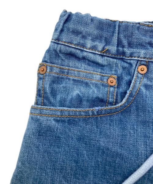 SAPEur（サプール）SAPEur (サプール) ワイドデニムパンツ ブルー サイズ:XX-LARGEの古着・服飾アイテム