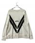 SAPEur (サプール) クルーネックスウェット USAPE  ホワイト サイズ:XL：6000円