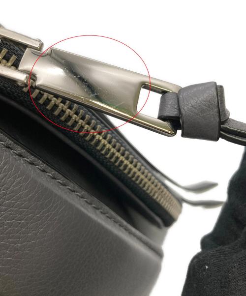 MARC JACOBS（マークジェイコブズ）MARC JACOBS (マークジェイコブズ) ショルダーバッグ リクルート サドルバッグ グレーの古着・服飾アイテム