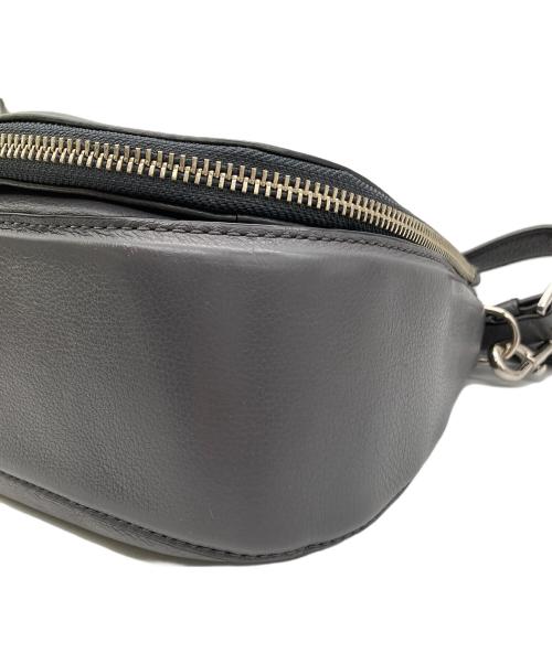 MARC JACOBS（マークジェイコブズ）MARC JACOBS (マークジェイコブズ) ショルダーバッグ リクルート サドルバッグ グレーの古着・服飾アイテム