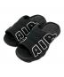 NIKE（ナイキ）の古着「サンダル AIR MORE UPTEMPO SLIDE」｜ブラック