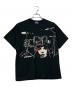 Hysteric Glamour（ヒステリックグラマー）の古着「半袖カットソー DRUM SET」｜ブラック