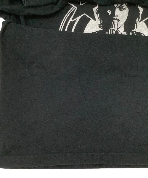 SUPREME（シュプリーム）SUPREME (シュプリーム) Hysteric Glamour (ヒステリックグラマー) 長袖Tシャツ 21SS L/S TEE ブラック×シルバー サイズ:Mの古着・服飾アイテム