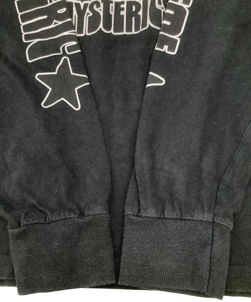 SUPREME（シュプリーム）SUPREME (シュプリーム) Hysteric Glamour (ヒステリックグラマー) 長袖Tシャツ 21SS L/S TEE ブラック×シルバー サイズ:Mの古着・服飾アイテム