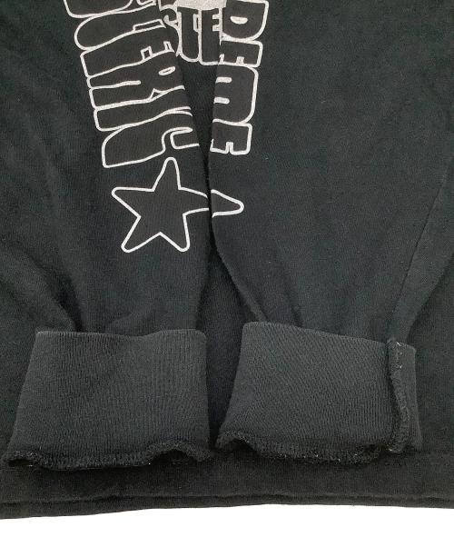 SUPREME（シュプリーム）SUPREME (シュプリーム) Hysteric Glamour (ヒステリックグラマー) 長袖Tシャツ 21SS L/S TEE ブラック×シルバー サイズ:Mの古着・服飾アイテム