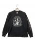 SUPREME（シュプリーム）の古着「長袖Tシャツ 21SS L/S TEE」｜ブラック×シルバー