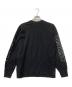 SUPREME (シュプリーム) Hysteric Glamour (ヒステリックグラマー) 長袖Tシャツ 21SS L/S TEE ブラック×シルバー サイズ:M：15000円