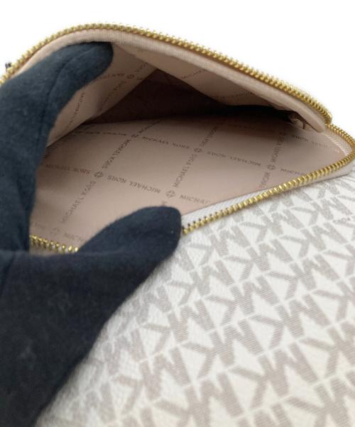 MICHAEL KORS（マイケル・コース）MICHAEL KORS (マイケル・コース) リュック  バニラ×ブラウンの古着・服飾アイテム