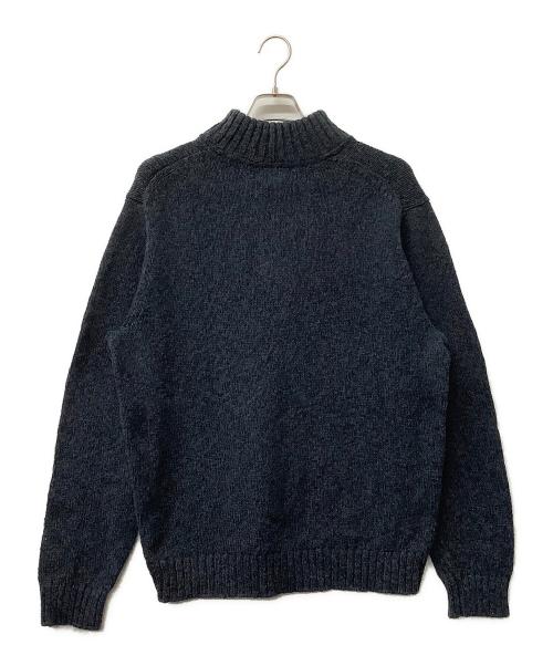 L.L.Bean（エルエルビーン）L.L.Bean (エルエルビーン マウンテンパーカー) 厚手ニット 90's コットンニットセーター ネイビー サイズ:L-REGの古着・服飾アイテム