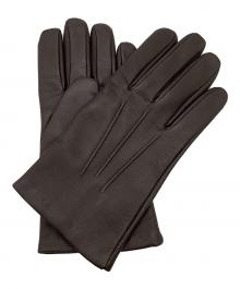 Dents（デンツ）の古着「手袋 レザーグローブ Three-Point Cashmere-Lined Leather Gloves」｜ブラウン