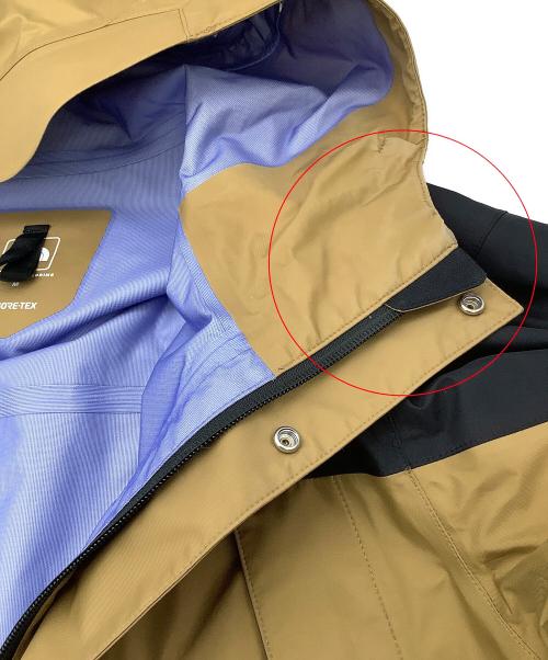 THE NORTH FACE（ザ ノース フェイス）THE NORTH FACE (ザ ノース フェイス) ナイロンパーカー Mountain Raintex Coat ブラウン サイズ:Mの古着・服飾アイテム