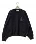 ACYM（アシーム）の古着「厚手ニット A logo sweat ニット」｜ブラック