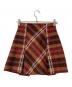 Snidel（スナイデル）の古着「スカート ロービングチェックミニスカート」｜レッド