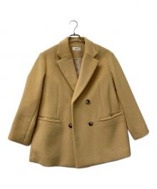 Snidel（スナイデル）の古着「ウールオーバージャケット　」｜ブラウン
