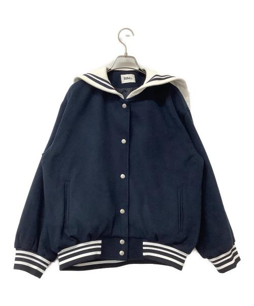 Bibiy.（ビビィ）Bibiy. (ビビィ) ジャケット RUBY SAILOR BLOUSON ネイビー×ホワイト サイズ:Fの古着・服飾アイテム