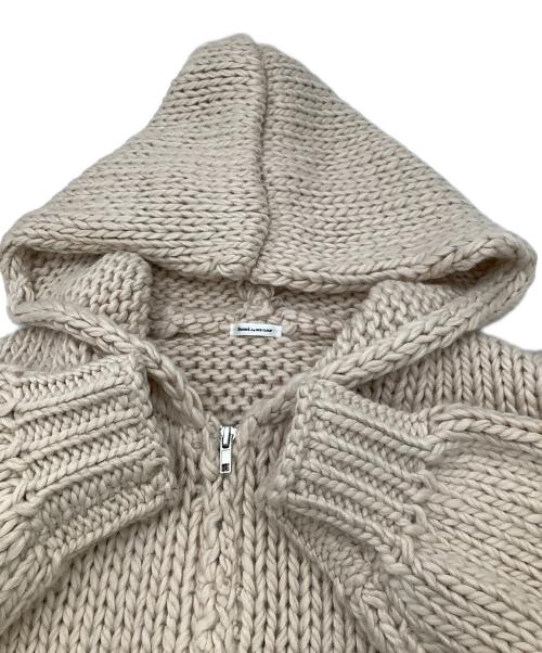 Seemi.by NICE CLAUP（シーミー バイ ナイスクラップ）Seemi.by NICE CLAUP (シーミー バイ ナイスクラップ) パーカー ローゲージパーカー ピンク サイズ:Fの古着・服飾アイテム