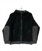 Patagoniaパタゴニア）の古着「フリースジャケット レトロリズムフーディー 2003年-2005年Rhythm USA製」｜ブラック